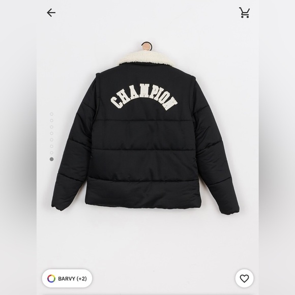 NWT Champion Heavy Puffer Teddy Lined Padded Coach Jacket high thermal resistant - Picture 2 of 8